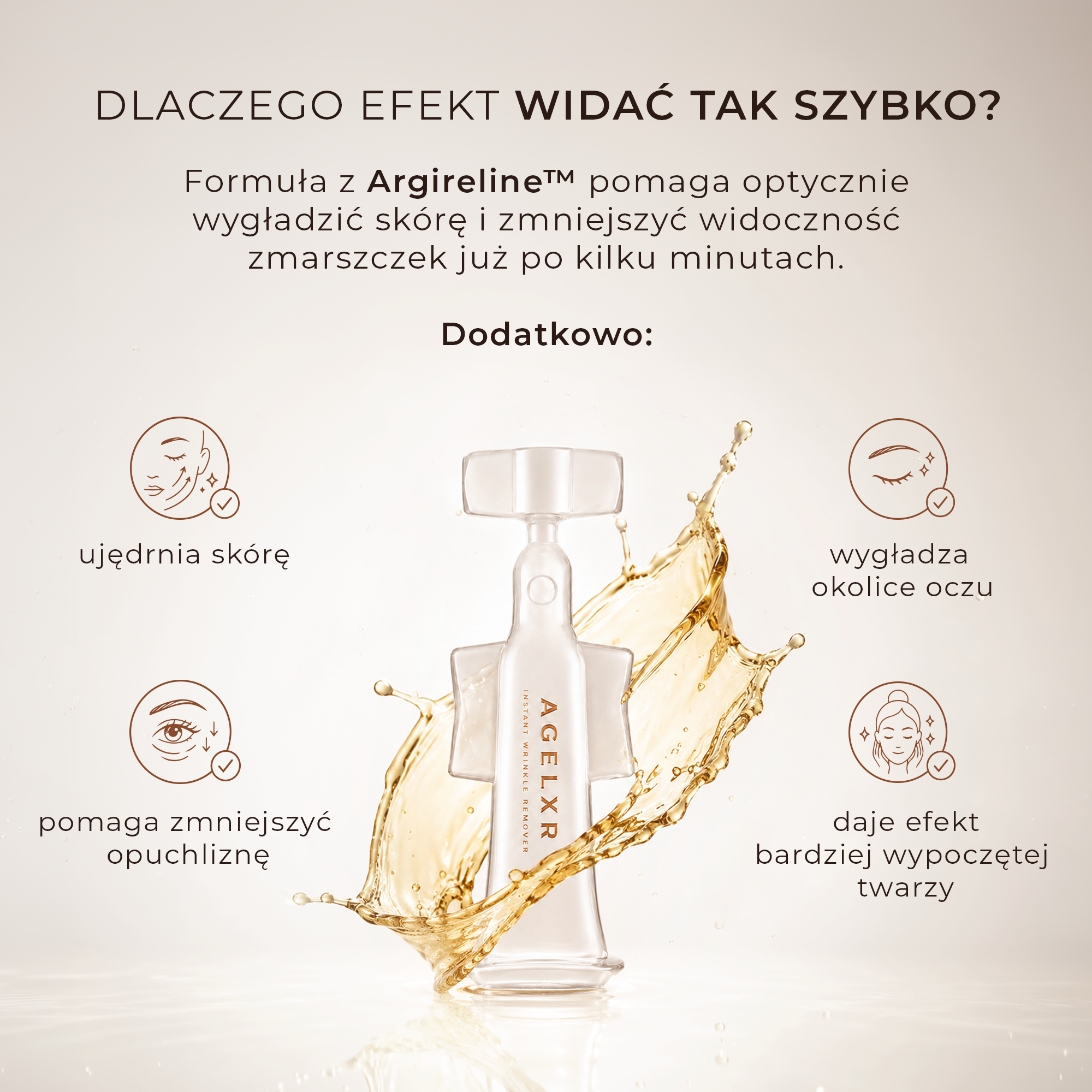 Serum Agelxr - Redukcja Zmarszczek w 2 Minuty - SK2
