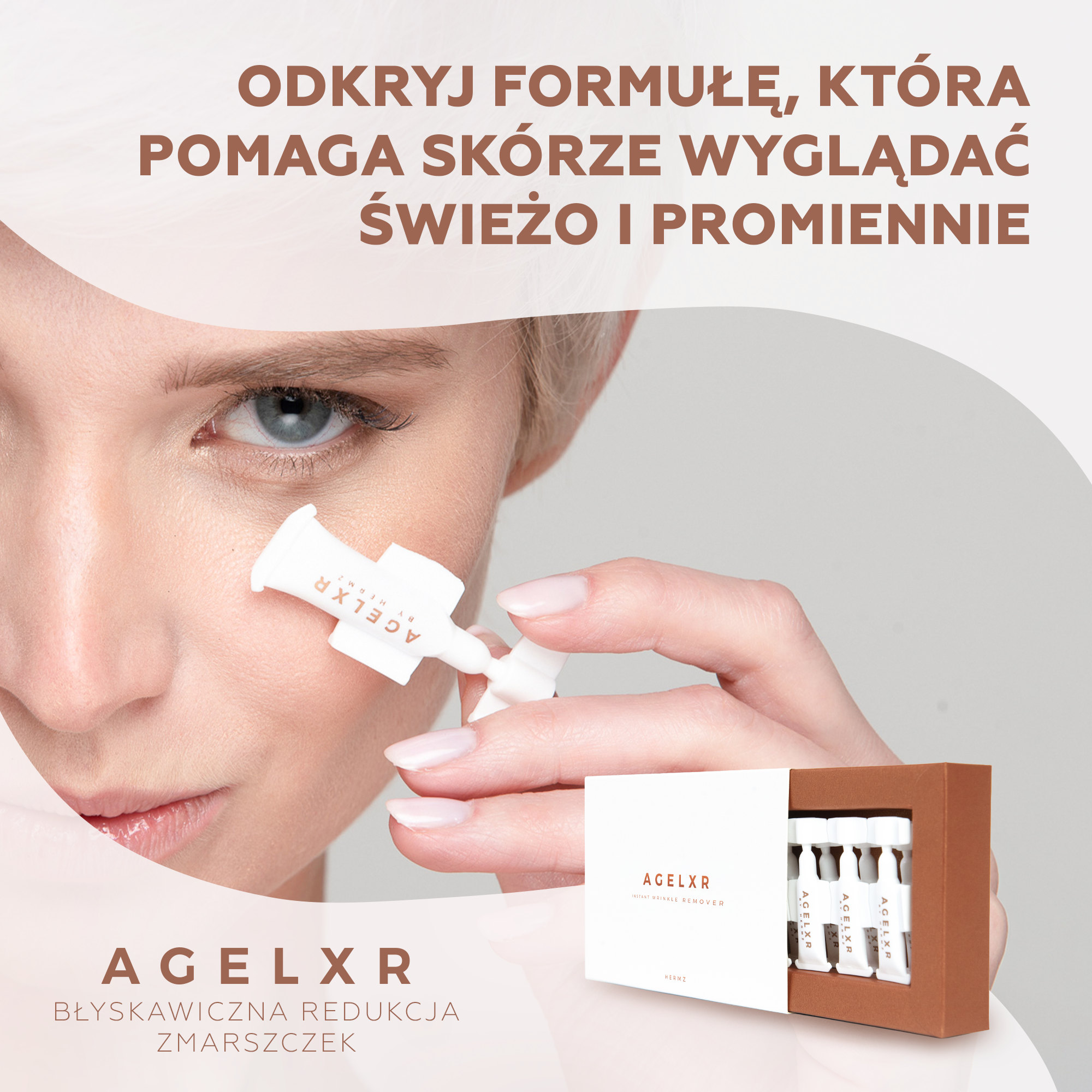 Serum Agelxr - Redukcja Zmarszczek w 2 Minuty - SK2
